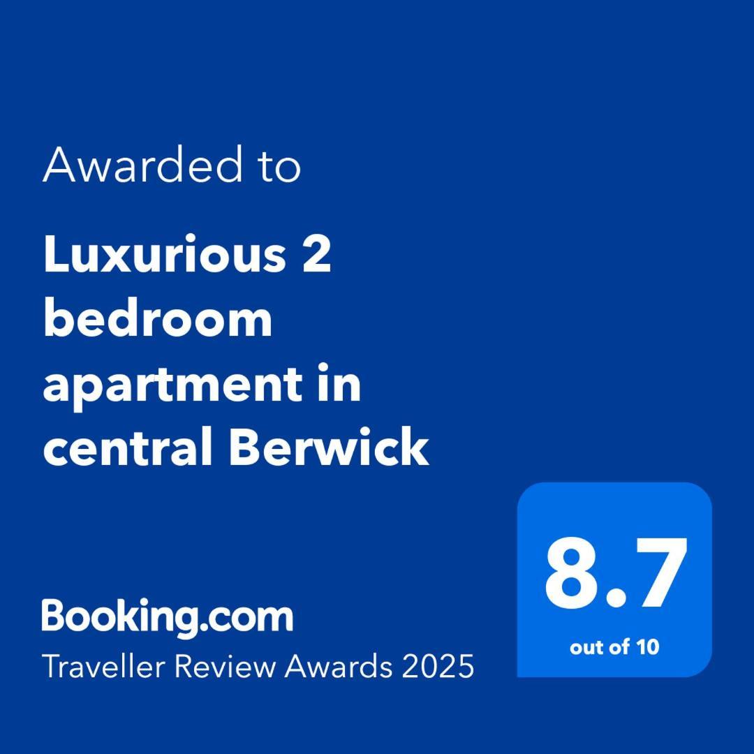 Luxurious 2 Bedroom Apartment In Central Berwick Экстерьер фото